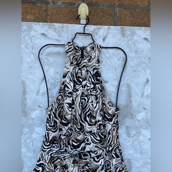 Diane Von Furstenburg Nicola Dress in Marble Black size 6 - Picture 7 of 17